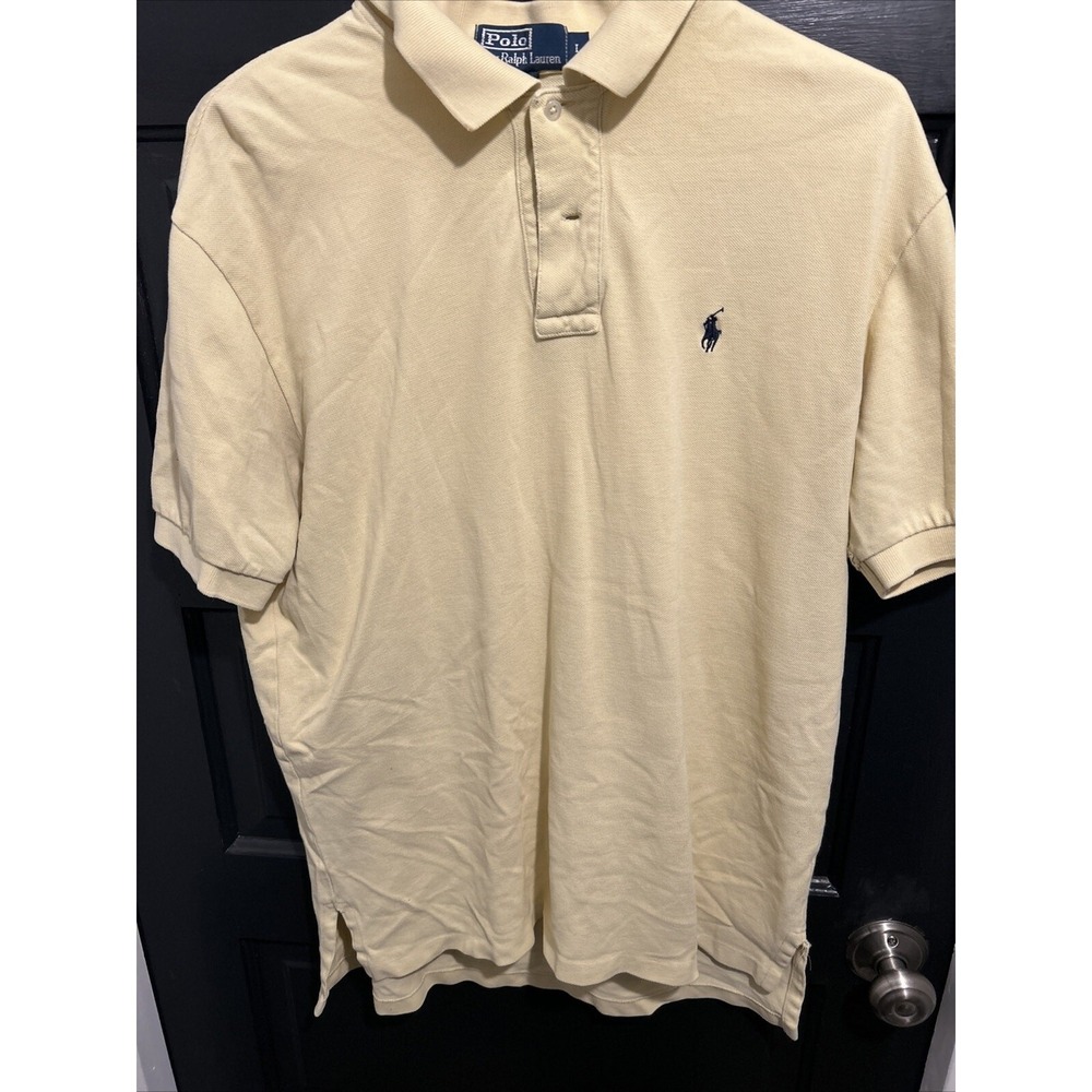 Polo Ralph Lauren Men’s Polo Shirt L Yellow
